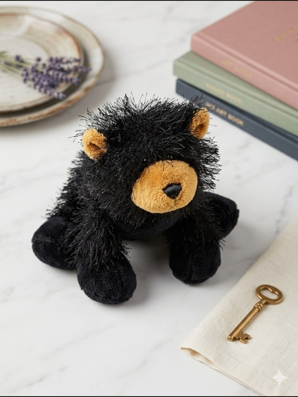 Ganz Webkinz Black Bear Plush Vintage Y2K Kidcore Cozycore Aesthetic